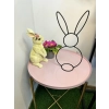 Zając wyjątkowy Królik Wielkanoc Loft ozdoba figurka duży 30cm Zajączek